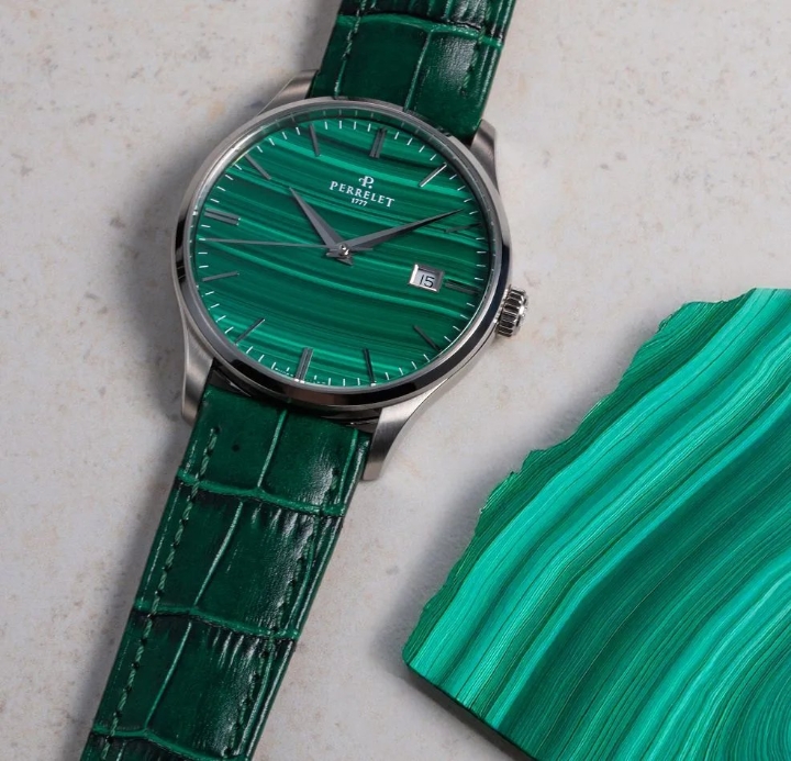 Obrazek Perrelet Weekend Malachite