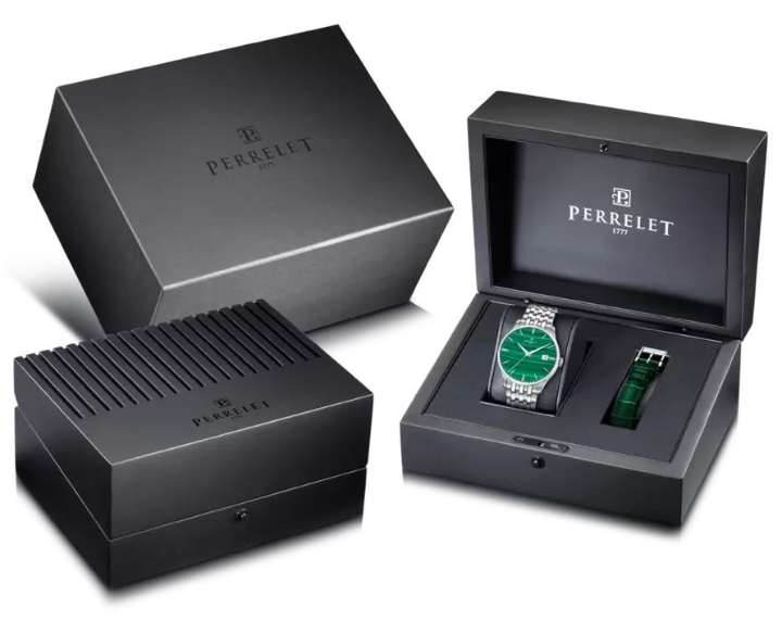 Obrazek Perrelet Weekend Malachite