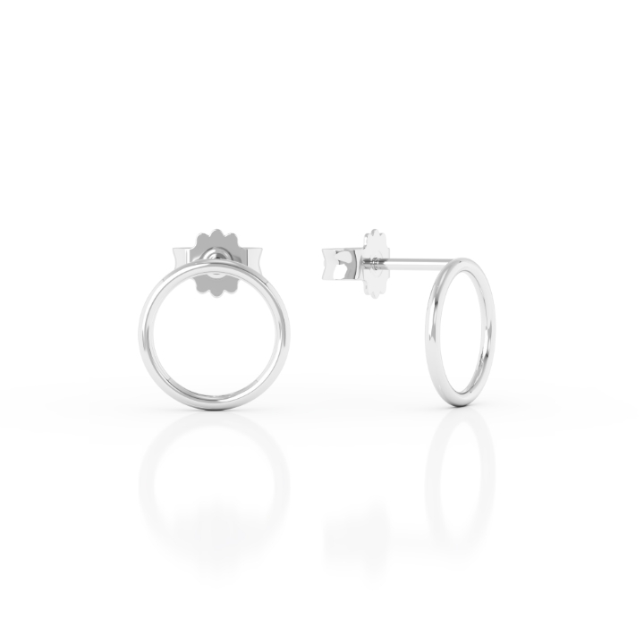 Obrazek Kolczyki LOEE Essence z białego złota