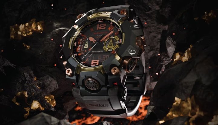 Obrazek Casio G-Shock Mudmaster Magma Gold Limited Edition
