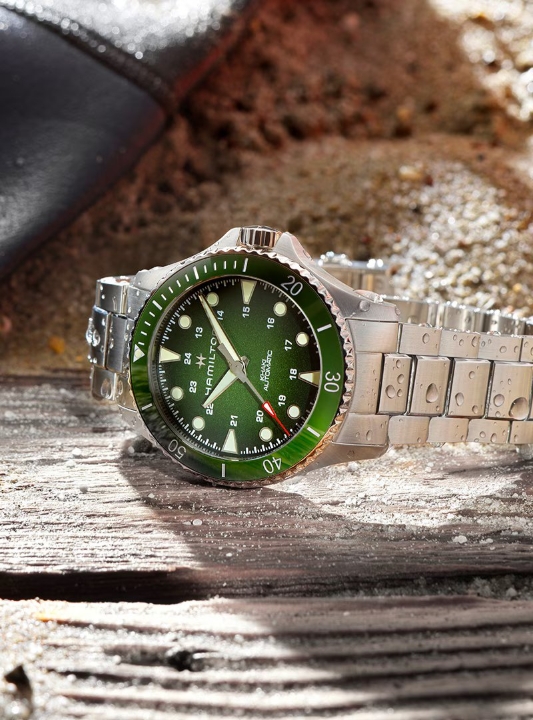 Obrazek Hamilton Khaki Navy Scuba Auto
