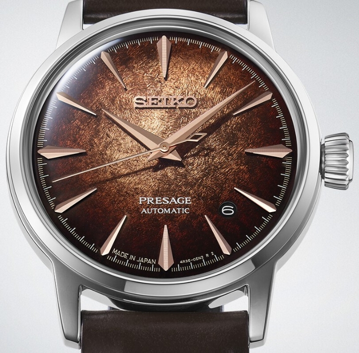 Obrazek Seiko Presage Cocktail Time Whiskey Mist