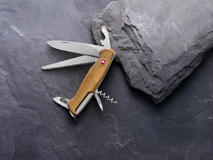 Obrazek Scyzoryk Victorinox Ranger 55 Wood, 130mm, Orzech