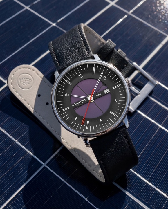 Obrazek MONDAINE Doppio Solar Skeleton