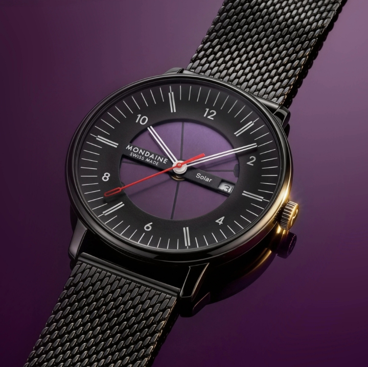 Obrazek MONDAINE Doppio Solar Skeleton