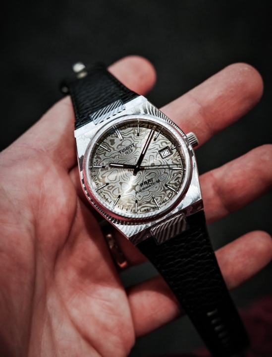 Obrazek Tissot PRX Powermatic 80 Damascus Steel
