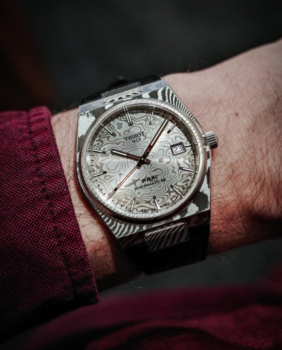 Obrazek Tissot PRX Powermatic 80 Damascus Steel
