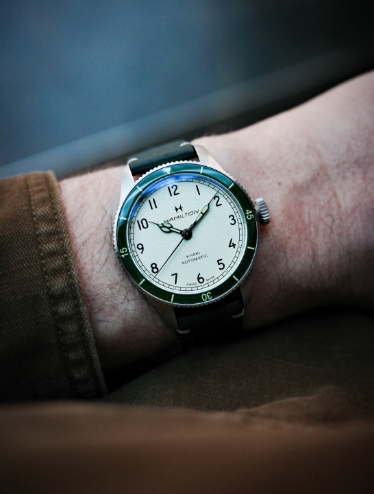 Obrazek Hamilton Khaki Aviation Pilot Pioneer Auto