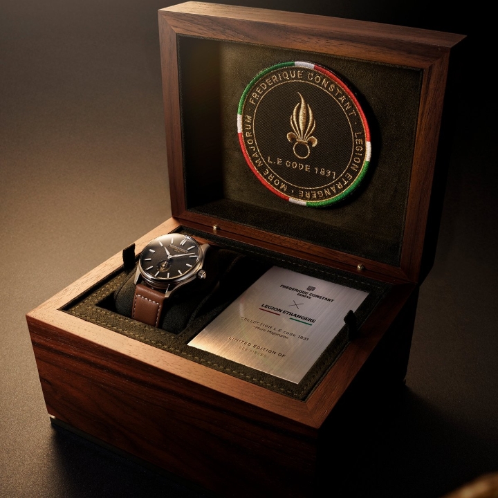 Obrazek Frederique Constant Classics Index Small Seconds Automatic x Légion Étrangère Limited Edition