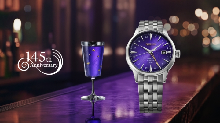 Obrazek Seiko Presage Cocktail Time Edo Murasaki 145th Anniversary Limited Edition
