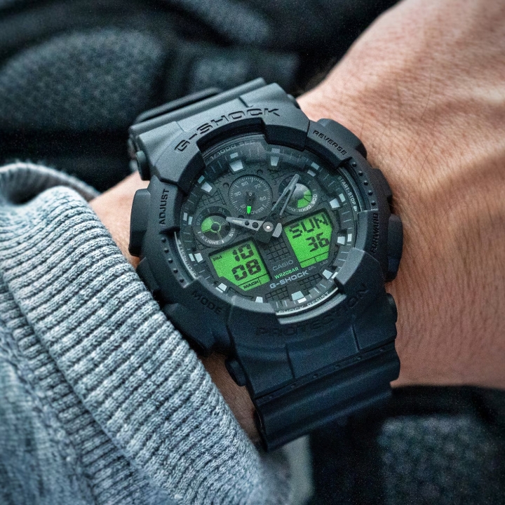 Obrazek Casio G-Shock Black and Electro Green