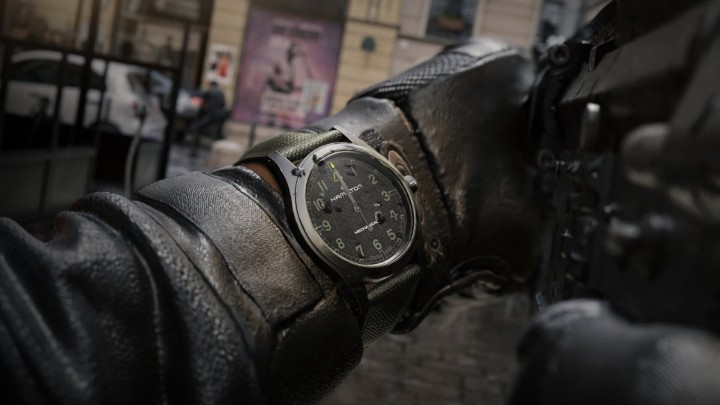 Obrazek Hamilton Hamilton Khaki Field Mechanical Call of Duty Modern Warfare 4 Special Edition