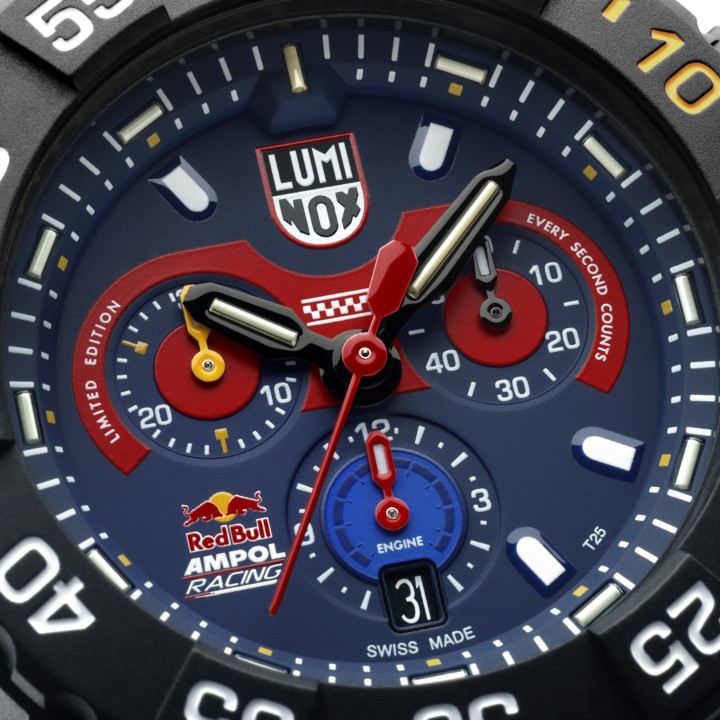 Obrazek Luminox Navy SEAL 3580 Series Chronograph Red Bull AMPOL Racing Limited Edition