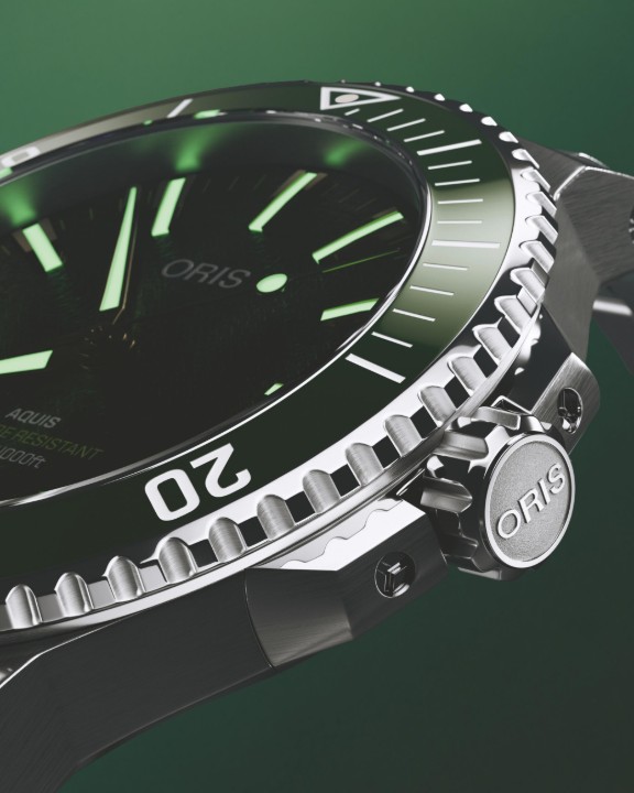 Obrazek Oris Aquis Date Kelp Forest Limited Edition