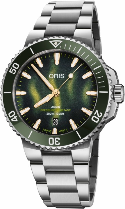 Obrazek Oris Aquis Date Kelp Forest Limited Edition