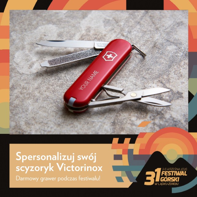 Zapraszamy na 31. Festiwal Górski im. Andrzeja Zawady, gdzie znajdziecie wspólne stoisko ZEGARKI.PL oraz Victorinox.…
