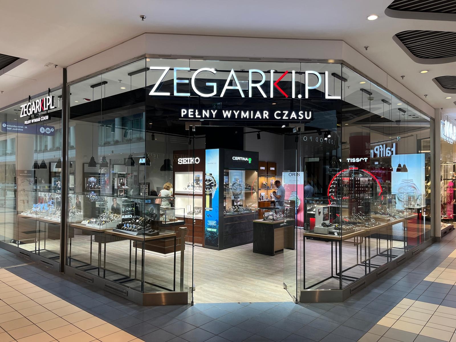 Salon firmowy ZEGARKI.PL Blue City w Warszawie