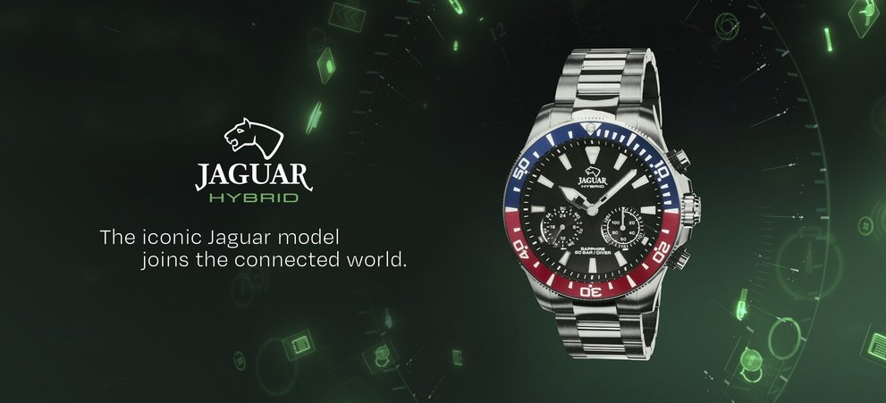 Szwajcarskie zegarki Jaguar Hybrid