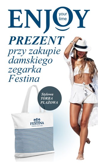Festina torba plażowa 63x40x15 cm promo - FESTINA M020830