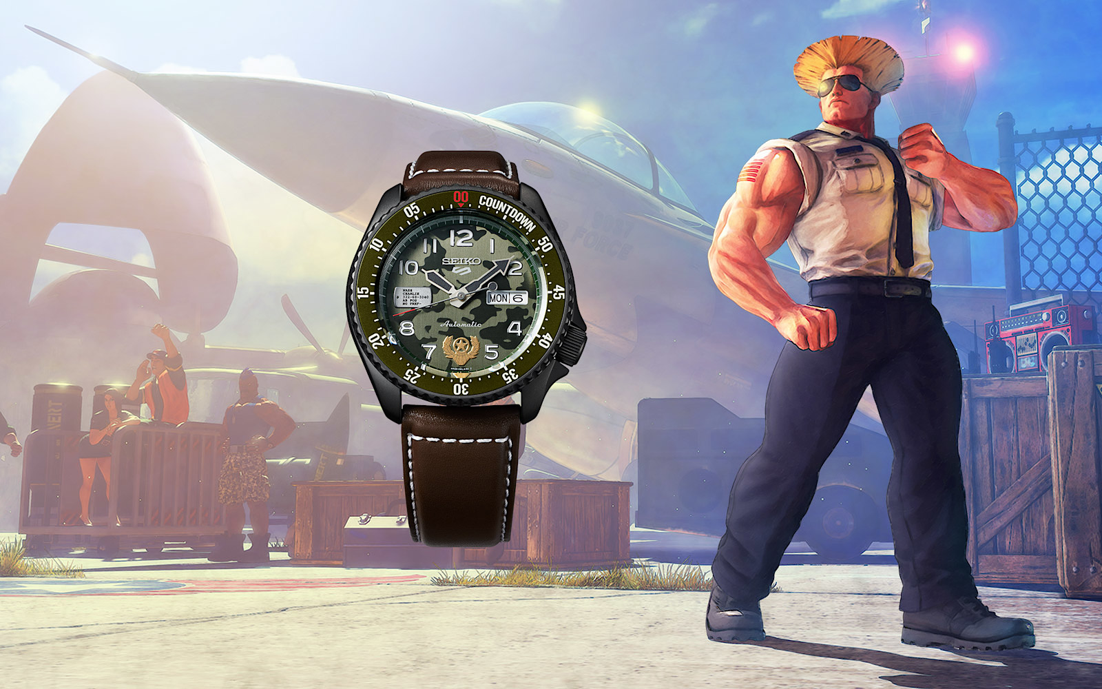 seiko street fighter Guile