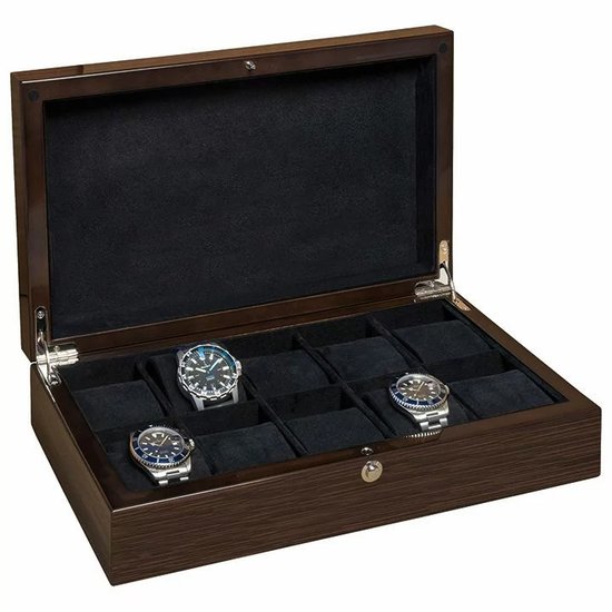 Beco box na 10 zegarków, orzech mat BECO 309387