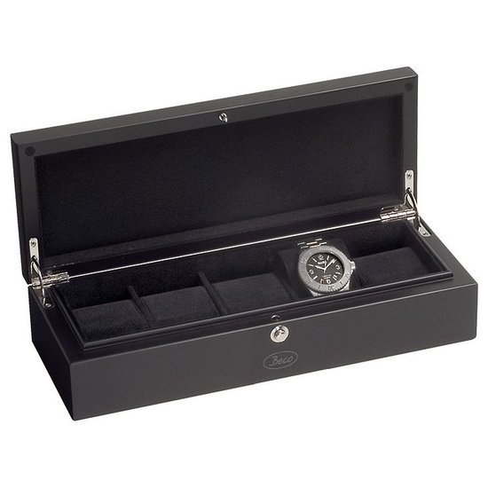 Beco Castle box na 5 zegarków, czarny mat BECO 309295